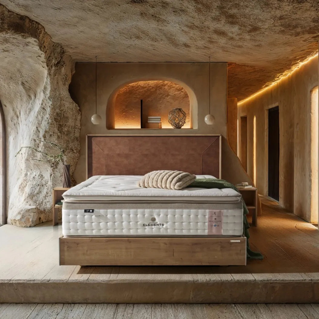Dosseret Bordeaux – Tête de lit matelassée design bois et tissu personnalisable