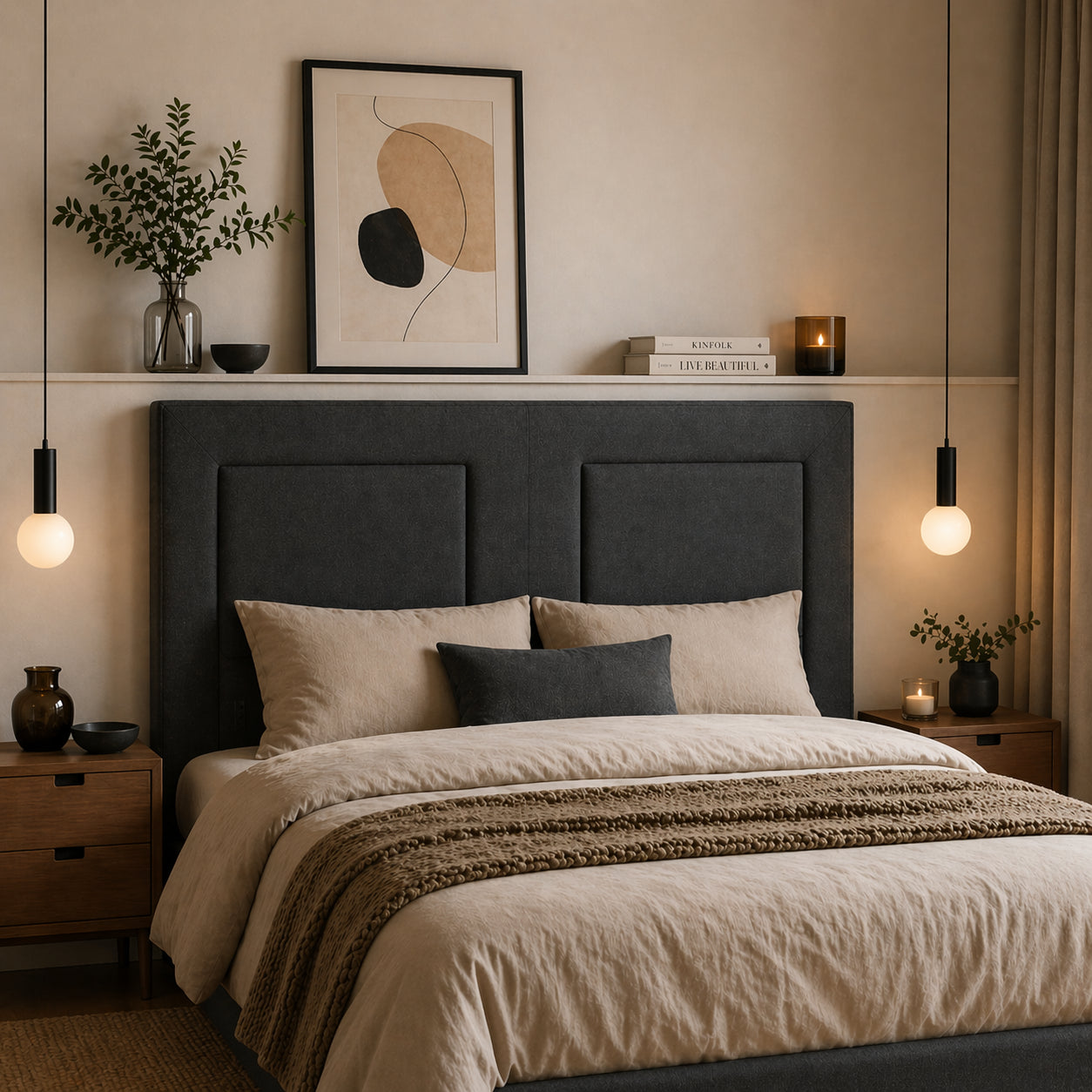 Modern Tete de lit 